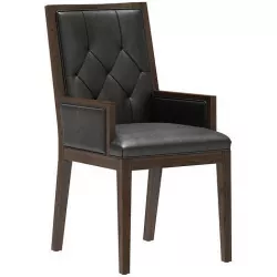Restoration Hardware French Tufted Square Closed Armchair 3D model