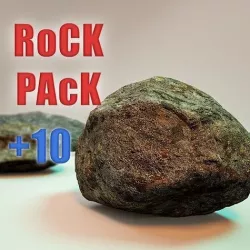 Rock Pack 3D model
