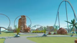 Roller Coaster 3D model