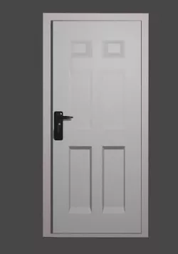 Room door 3D model