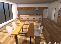 RoomKitVol002Kitchen Low-poly 3D model