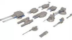 Sci-fi Guns Set model 3D model