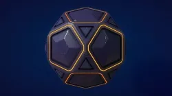 Sci-fi Orb - Stone 3D model