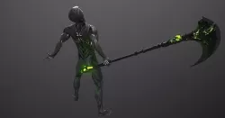 SCI-FI RAPTOR SCYTHE Low-poly 3D model