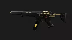 Sci-fi Spectre M4 Low-poly 3D model