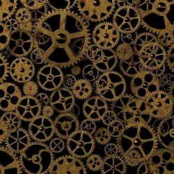 Scratched gears 3D model