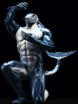 Sharkman 3D model