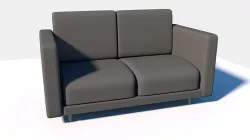 Simple Sofa 3D model