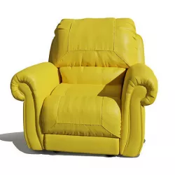 Single Seater comfortable sofa 3D model
