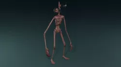 Siren Head Low-poly 3D model