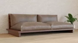 Sled Sofa 3D model