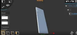 Smartphone 3D model