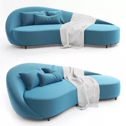 Sofa by Patrick Naggar 3D model