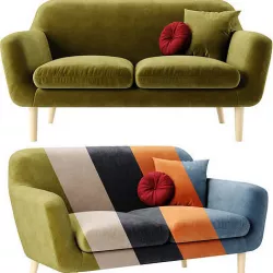 Sofa Dania 2 3D model