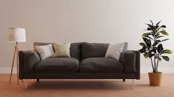 Sofa inspired by Skinny Fat Loveseat 3D model