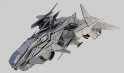 Space Ship Dragon 3D model