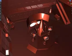 Spaceship interior 3D model