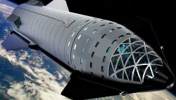SpaceX Starship 3D model