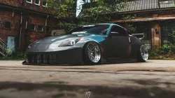 Stanced Nissan 350z  3D model