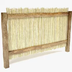 Straw fence  3D model