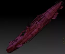 Submarine 3D model