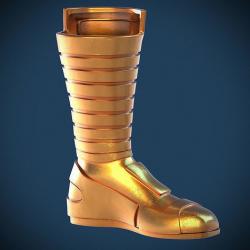 Superhero boots  3D model