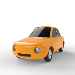 Toon Car 3D model