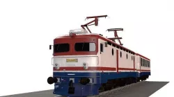 Train 3D model