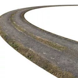Ultra realistic Road Scan 3D model