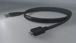 usb cable Low-poly 3D model