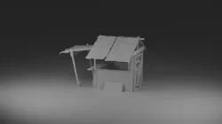 Vendor Shack 3D model