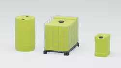 water tanks canister Low-poly 3D model