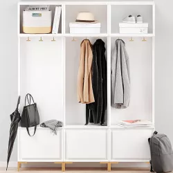 West Elm Nolan entryway set 3D model