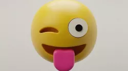 Winking Emoji 3D model