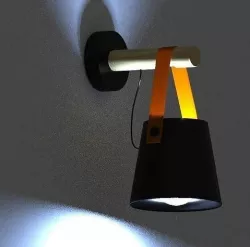 Woll lamp 3D model