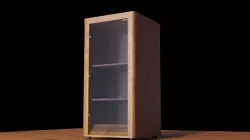 Wood Safe Almari 3D model