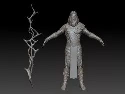 zeus god 3D model