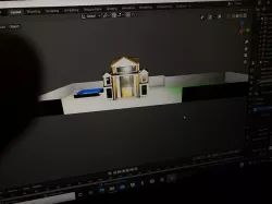 3d model for 3story house  3D model