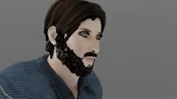 A body builder Men 3D model