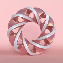 abstract torus 3D model