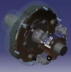 Automobile Clutch-Assembly 3D model
