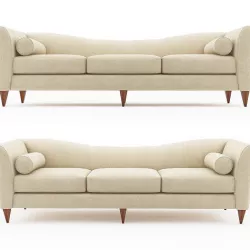 Baker Living Room Patricia Sofa 3D model