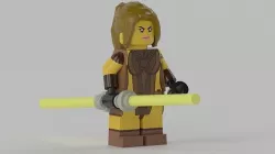 Bastila - Star Wars Knights of the Old Republic Low-poly 3D model