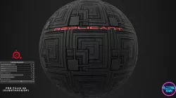 Blade Runner Frank Lloyd Wright Ennis House PBR Substance tile Low-poly 3D model