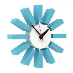 Block Wall Clock 3D model