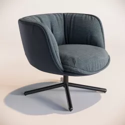 Bom Bom Chair Swivel 3D model