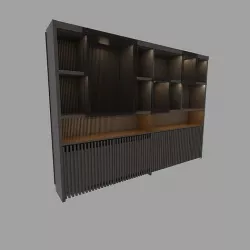 Bookcase 3D model
