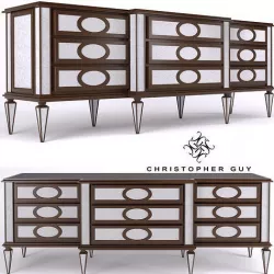 Cabinet Montmartre 85-0011 3D model