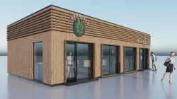 cafe grocery store drug store 3D model