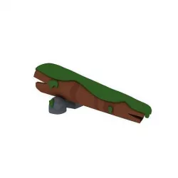 Cartoon Logs 3D model